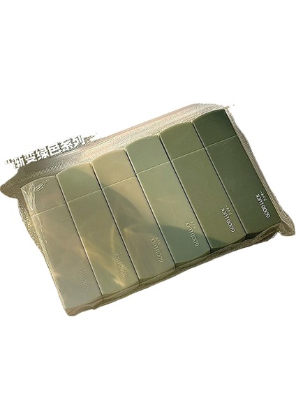 1 Paket 6 Düzeltme Bandı Degrade Macaron Rengi Taşınabilir Sessiz Izsiz Kare Okul Ofis Ev Eşyaları Için Kullanımı Kolay (Yurt Dışından)