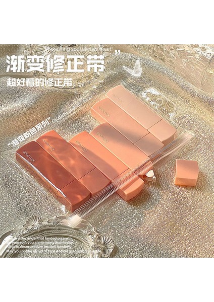 1 Paket 6 Düzeltme Bandı Degrade Macaron Rengi Taşınabilir Sessiz Izsiz Kare Okul Ofis Ev Eşyaları Için Kullanımı Kolay (Yurt Dışından) fiyatları