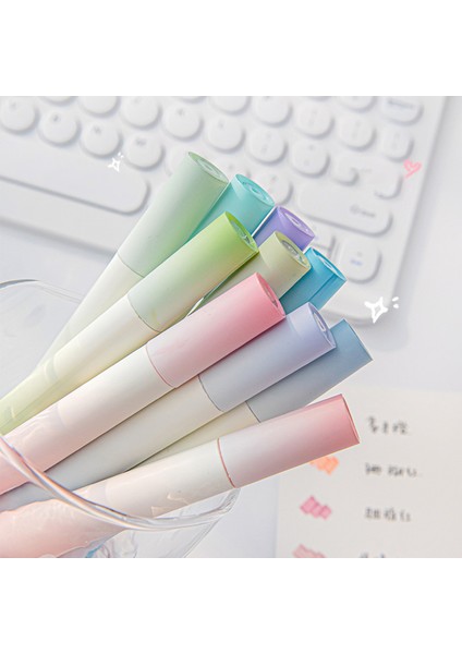 4 Adet/takım Fosforlu Kalemler Pastel Kalem Seti Renkli Keçeli Kalemler Renkli Kawaii Sevimli Çocuk Kırtasiye Estetik Ofis Malzemeleri (Yurt Dışından) modelleri