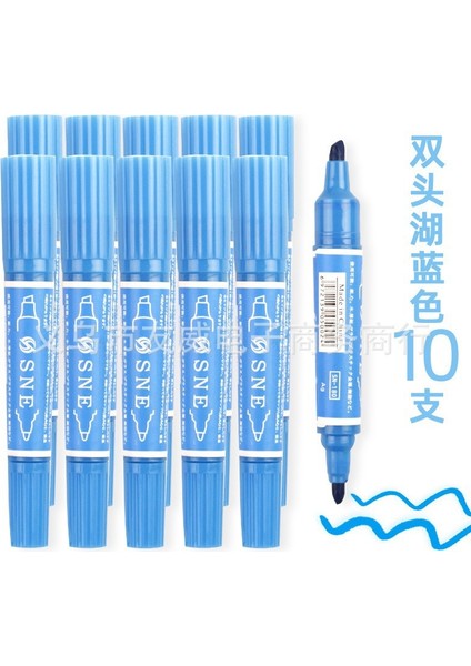 Işaret Kalemi Yağ Bazlı Kalem Çift Uçlu Renkli Kalem (Yurt Dışından) fırsatları