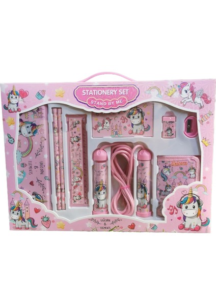 Kırtasiye Seti Hediye Kutusu Öğrenciye Doğum Günü Hediyesi Okul Malzemeleri Okula Başlangıç Hediyesi (Yurt Dışından)