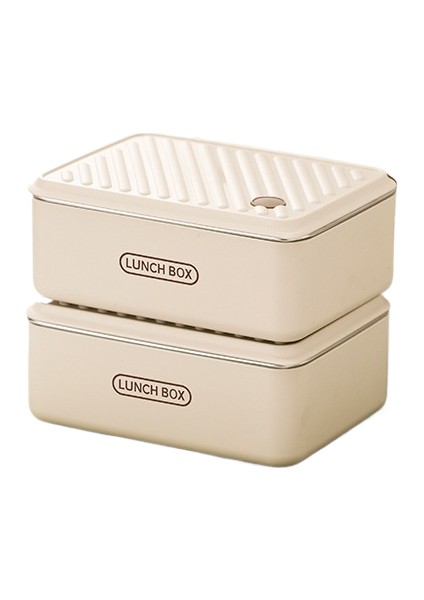 304 Paslanmaz Çelik Öğle Yemeği Kutusu Seti Mikrodalga Isıtma Açık Kamp Mühürlü Öğle Yemeği Kutusu (Yurt Dışından)