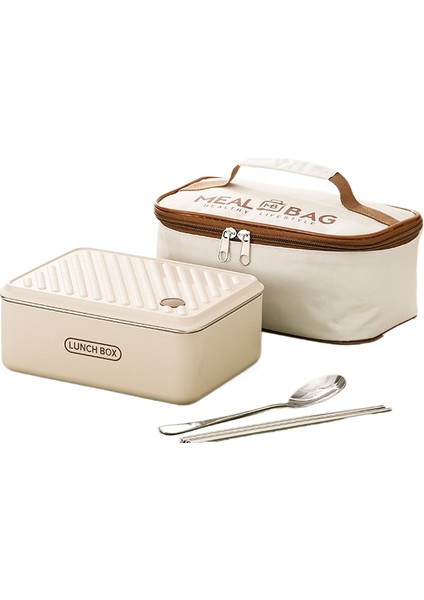 304 Paslanmaz Çelik Öğle Yemeği Kutusu Seti Mikrodalga Isıtma Açık Kamp Mühürlü Öğle Yemeği Kutusu (Yurt Dışından)