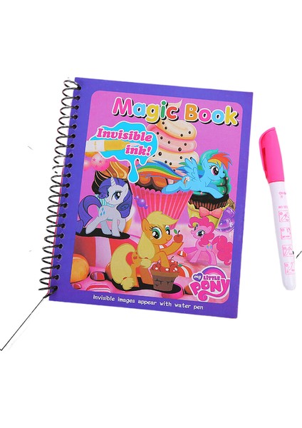 Sihirli Su Boyama Kitabı Yaratıcı Çocuk Eğitici Su Boyama Doodle Kitabı Tekrarlanabilir Sihirli Su Boyama Kitabı (Yurt Dışından)