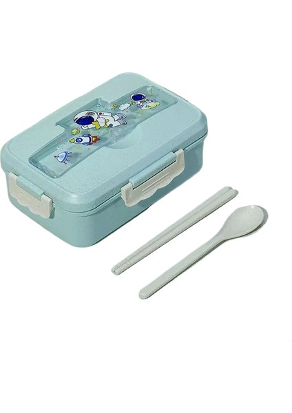 Karikatür Öğrenciler Ayrılmış Öğle Yemeği Kutusu Öğrencilere Özel Öğle Yemeği Kutusu Yüksek Değerli Koruma Kutusu Mikrodalga Isıtma Öğle Yemeği Kutusu (Yurt Dışından)