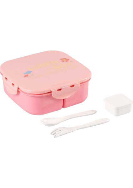 Gıda Sınıfı Pp Plastik Malzeme Öğle Yemeği Kutusu Mikrodalgada Kullanılabilir Banliyö Öğrencileri Bölmesi Öğle Yemeği Kutusu (Yurt Dışından)