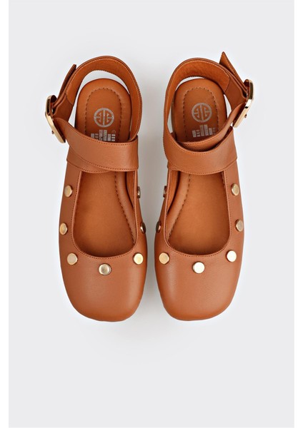 Taba Deri Kadın Günlük Ayakkabı indirimleri