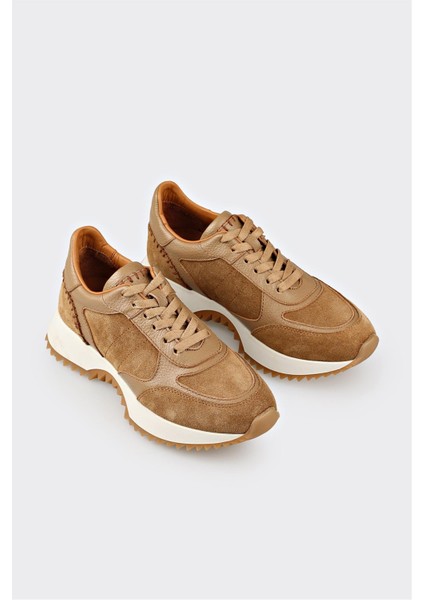 Naturel Deri Kadın Spor Ayakkabı fiyatları