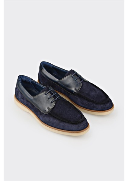 Lacivert Deri Erkek Günlük Ayakkabı fiyatları