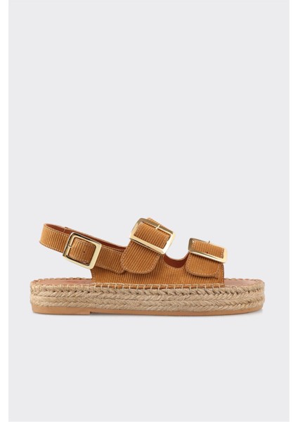 Taba Deri Kadın Espadril