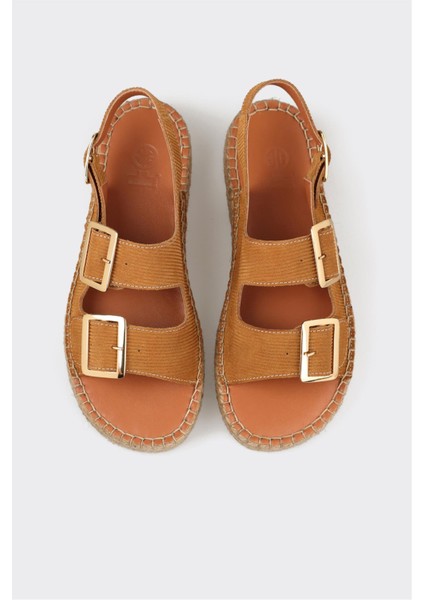 Taba Deri Kadın Espadril fırsatları