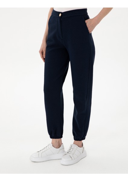 Kadın Lacivert Jogger Fit Eşofman Altı 50297842-VR033