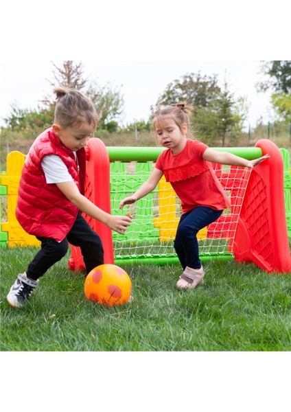 Çocuklar İçin Minyatür Futbol Kalesi - İç ve Dış Mekan, Anaokulu ve Evde Kullanıma Uygun