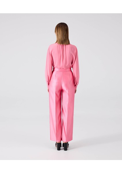 Fiyonklu Saten Düşes Pantolon MW6240003020108