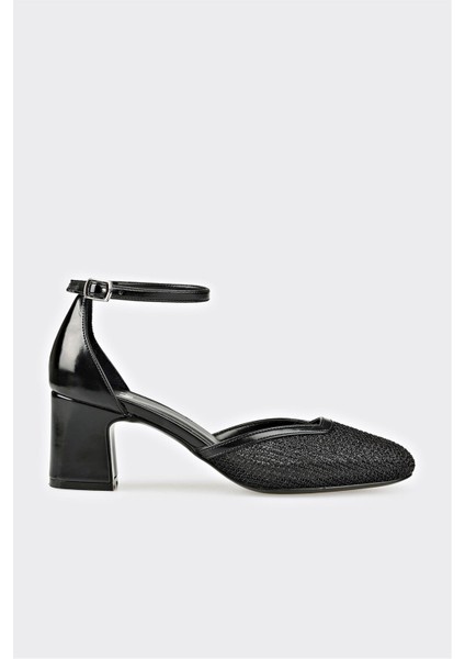 Siyah Kadın Topuklu Ayakkabı