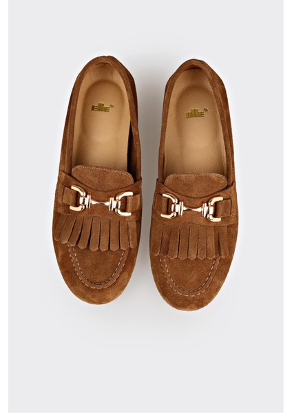 Taba Deri Kadın Günlük Ayakkabı fırsatları