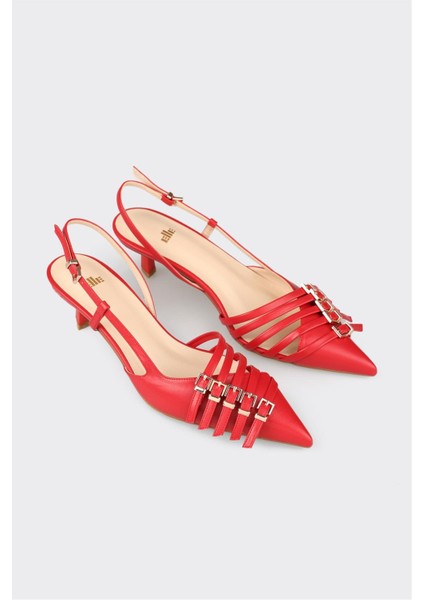 Kırmızı Kadın Topuklu Ayakkabı fiyatları