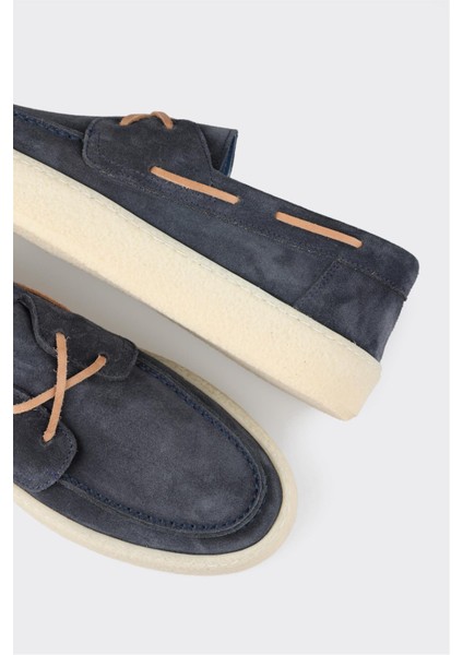 Lacivert Deri Kadın Günlük Ayakkabı indirimleri