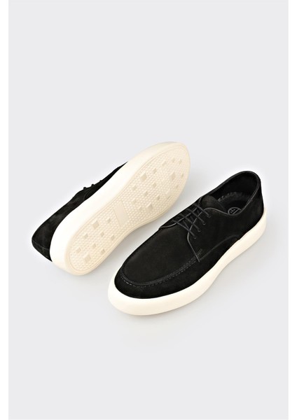 Siyah Deri Erkek Günlük Ayakkabı modelleri