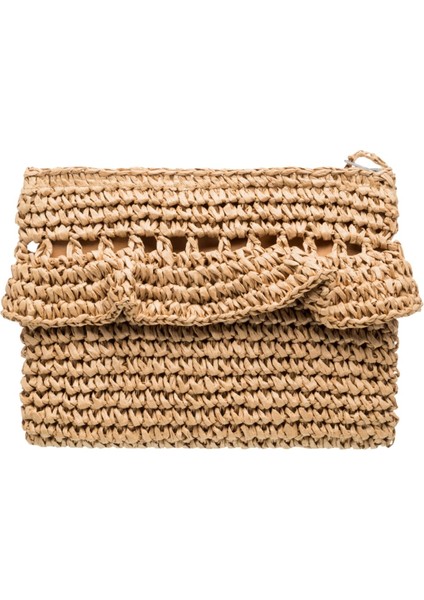 Prickly Seafloor Kadın Krem Çanta