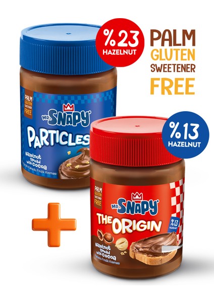 Mr.Snapy Particles %23 Fındık Parçacıklı X1 +The Origin %13 Fındıklı X1 350GR