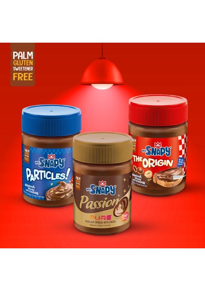 Mr.Snapy Particles %23 Fındık Parçacıklı X1 +The Origin %13 Fındıklı X1 350GR