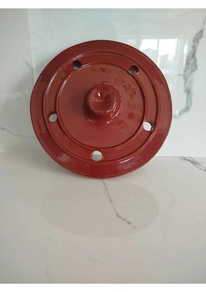 Sarma Taşı Kapağı -Çömlek Delikli Taşı Yaprak Sarma Güveç Kahverengi Kapak 19 cm fiyatları