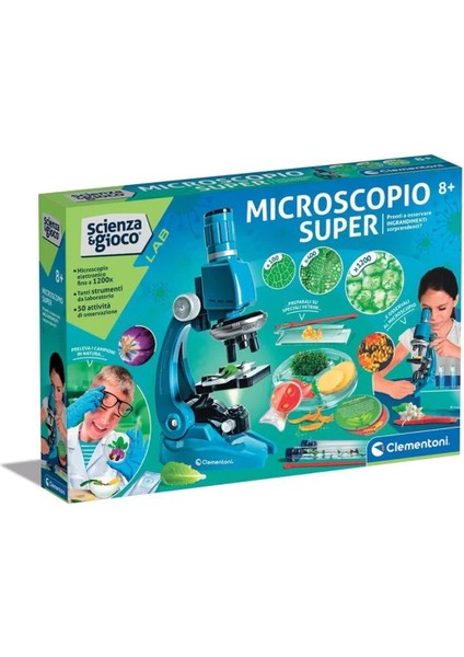 64473 Bilim ve Oyun - Süper Mikroskop +8 Yaş