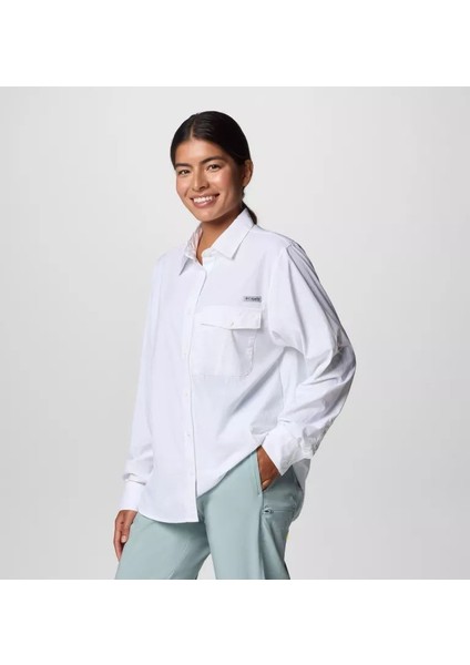 Women's Pfg Wild Cast™ Long Sleeve Shirt Kadın Uzun Kollu Gömlek FL9602 modelleri