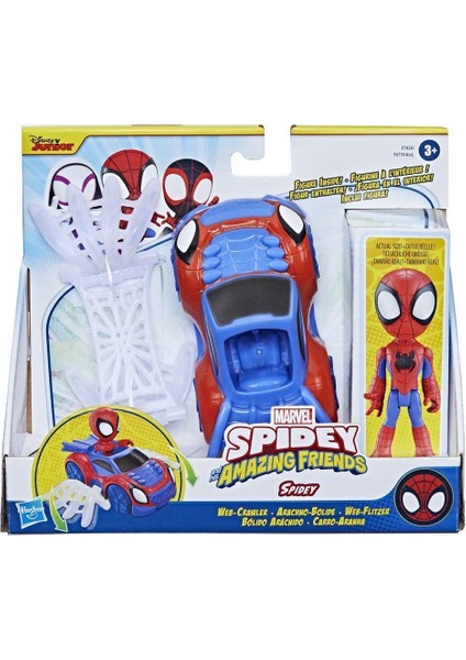 F6776 Spidey ve Inanılmaz Arkadaşları - Araç ve Figür +3 Yaş