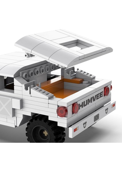 C55022W Cada Humvee Jeep Blok Seti 328 Parça-Vagon Life