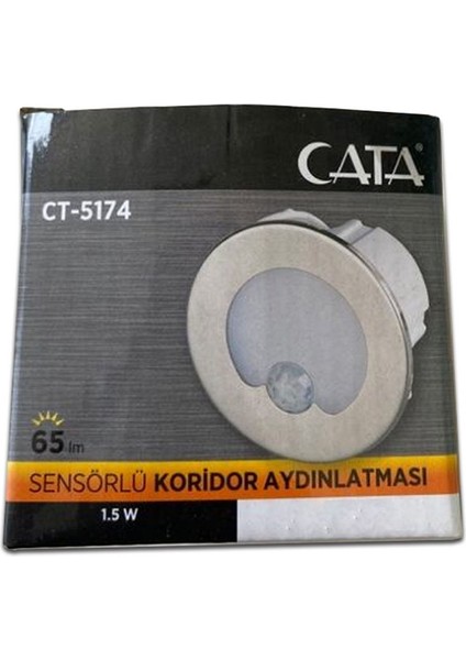 1.5W Radar Sensörlü Koridor (Yuvarlak)(Beyaz) fiyatları