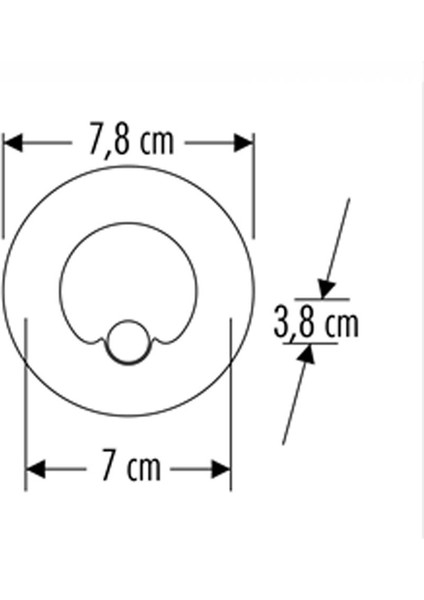 1.5W Radar Sensörlü Koridor (Yuvarlak)(Beyaz) modelleri