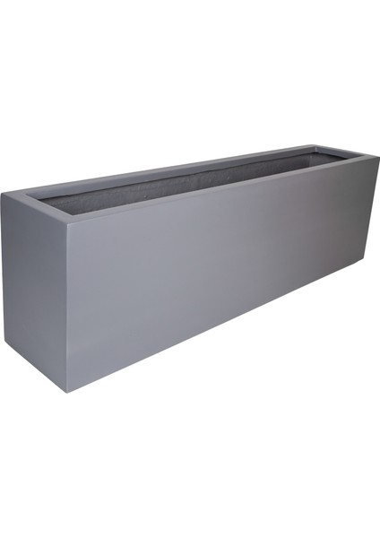 Fiber Saksı Dikdörtgen Seperatör Antrasit 120X50X30 Cm. modelleri