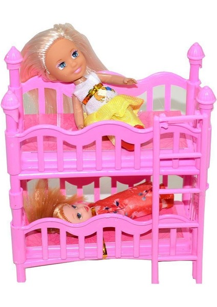 K899-17 2 Katlı Kutulu Ranzalı Bebek Seti-Halit Can Oyuncak fiyatları