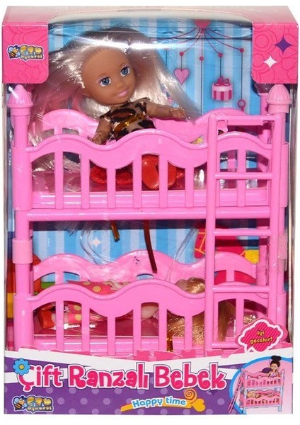 K899-17 2 Katlı Kutulu Ranzalı Bebek Seti-Halit Can Oyuncak modelleri