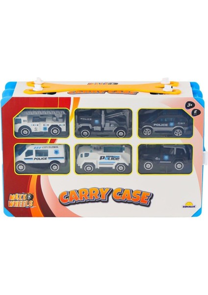 4515 Taşıma Çantalı Araç Seti 1:64 -Sunman
