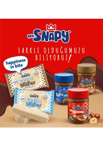 The Origin %13 Fındıklı X1 +Particles %23 Fındık Parçacıklı X1+200 gr Vanilya X5+ Kakaolu Gofret X5