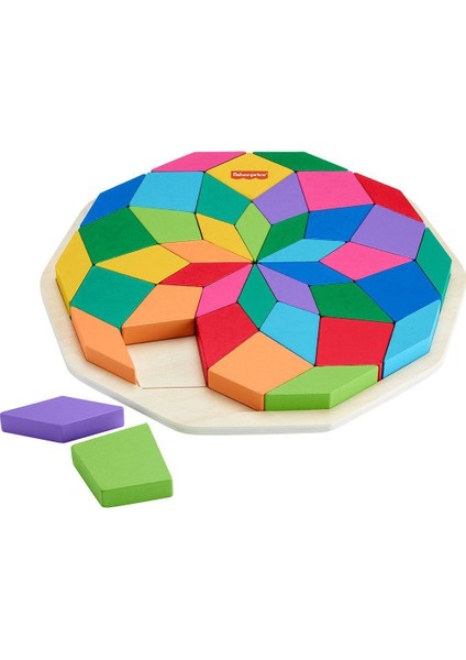 HXT94 Fisher-Price Ahşap Mandala Yapboz