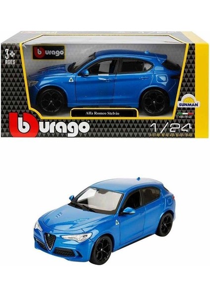 21086 1:24 Alfa Romeo Stelvio Model Araba -Sunman