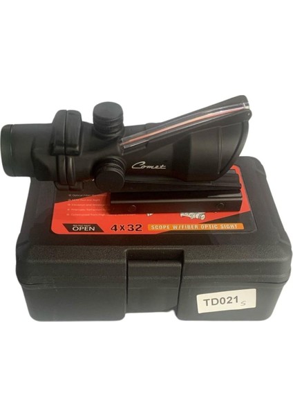 Comet 4X32 Scobe W/fiber Optic Sight (TD021)