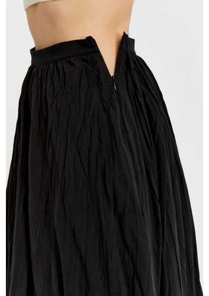 Siyah Krinkıl Vual Etek modelleri