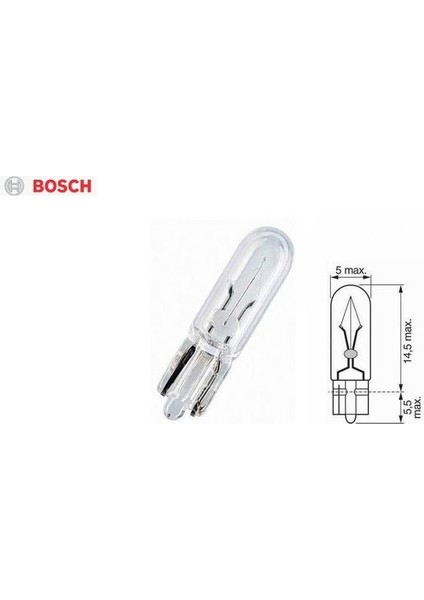 12V Dipsiz Ampul T5 1.2W