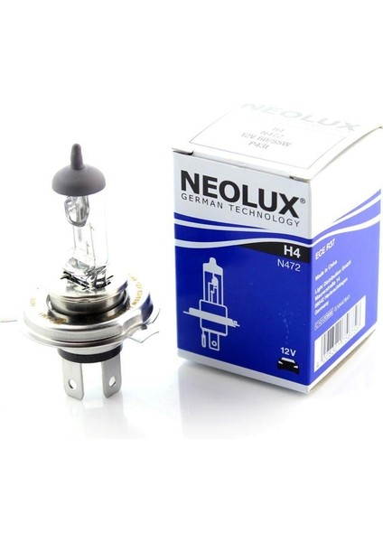 12V H4 Ampul 60/55W 43T Standart