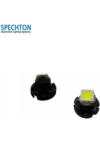 12V Duylu Gösterge Ampulü Dipsiz Beyaz LED 0.12W T4.2 Japon Tip Kısa