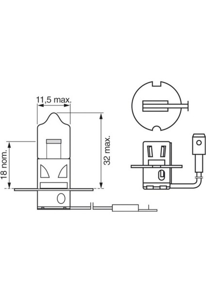 24V H3 Ampul 70W fiyatları