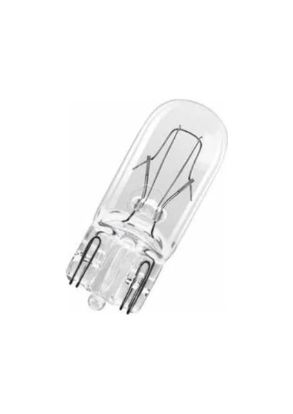 12V Dipsiz Ampul T10 5W Standart