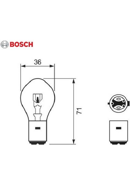 12V S2 Far Ampulü 35/35W fiyatları