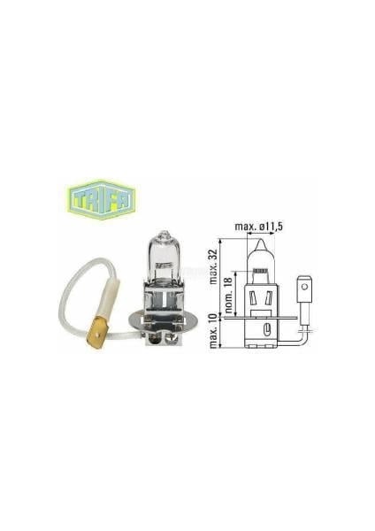 Trıfa 12V H3 Ampul 100W Germany