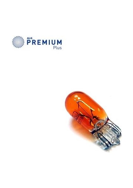 Premıum 24V Dipsiz Ampul T10 5W Turuncu